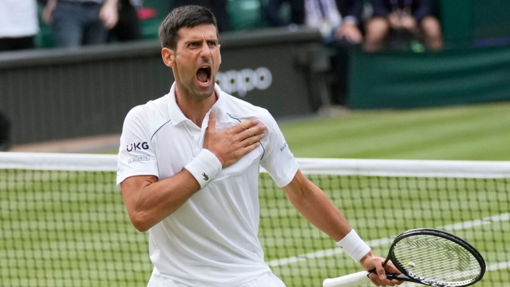 Djokovic con 22 triunfos al hilo en Wimbledon