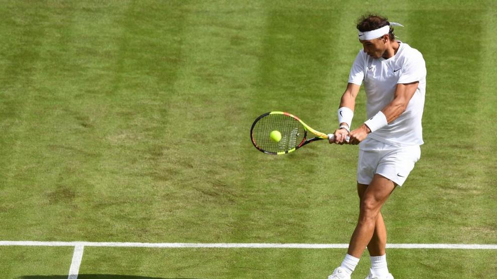 Nadal participa en Wimbledon después de tres años