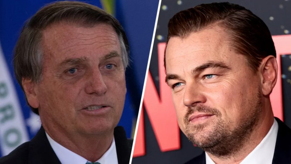 ¡Otra vez! Jair Bolsonaro arremetió contra Leonardo DiCaprio