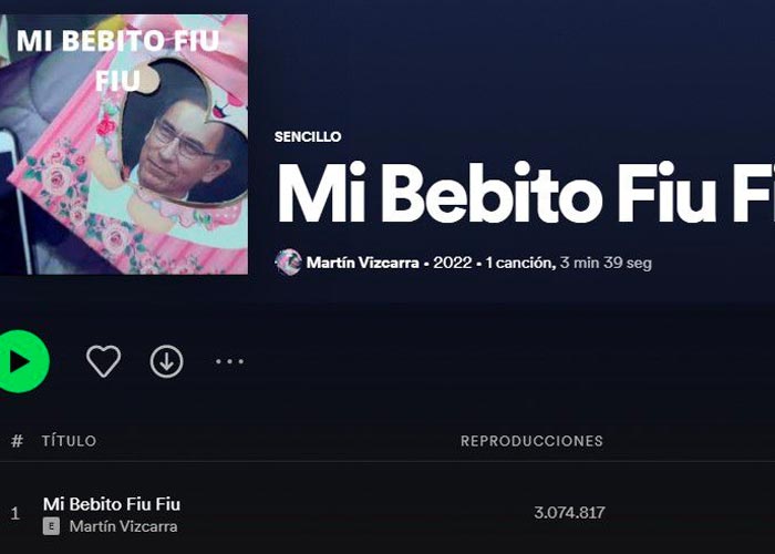La Canción: «Mi Bebito fiu fiu», ya esta disponible en Spotify