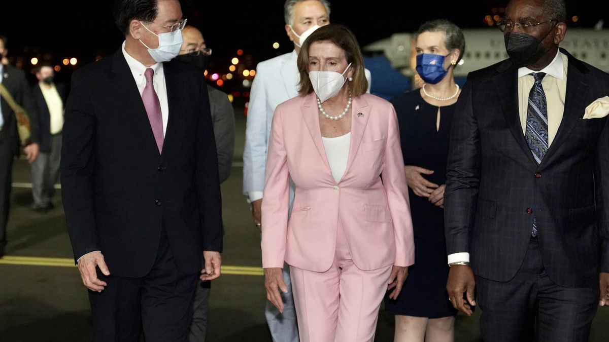 Nancy Pelosi irrumpe en Taiwán tensión entre EEUU y China
