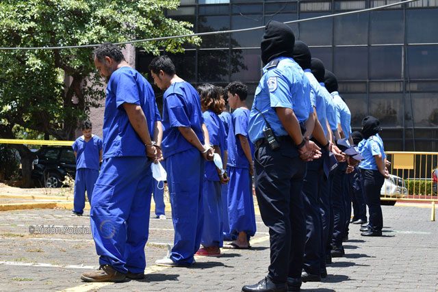 33 delincuentes fueron capturados por Policía Nicaragüense