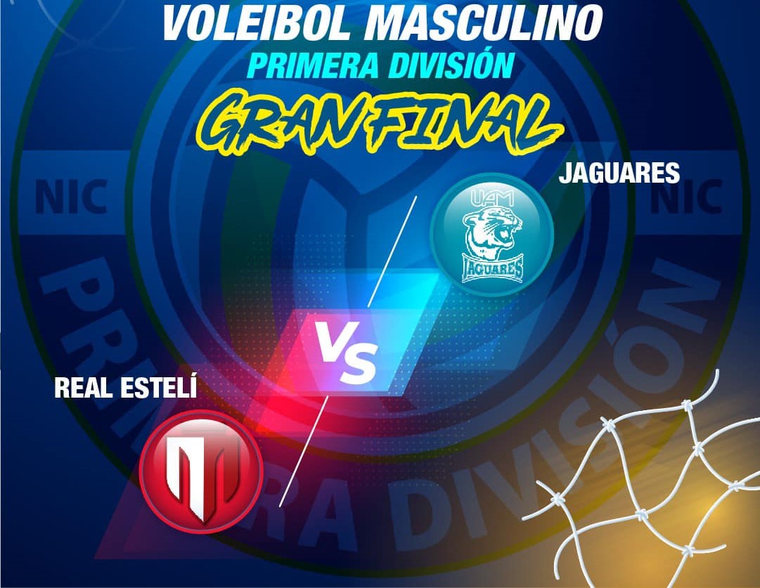 Real Estelí y Jaguares UAM a la final de Voleibol Masculino