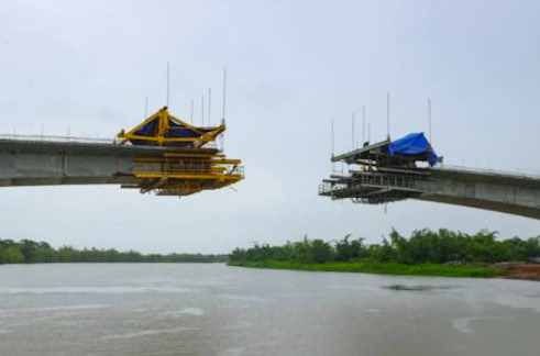 Avanza construcción del tercer puente más largo de Nicaragua