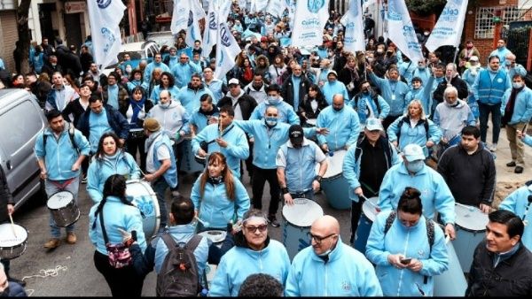 Gremios argentinos realizan protesta contra la inflación especulativa