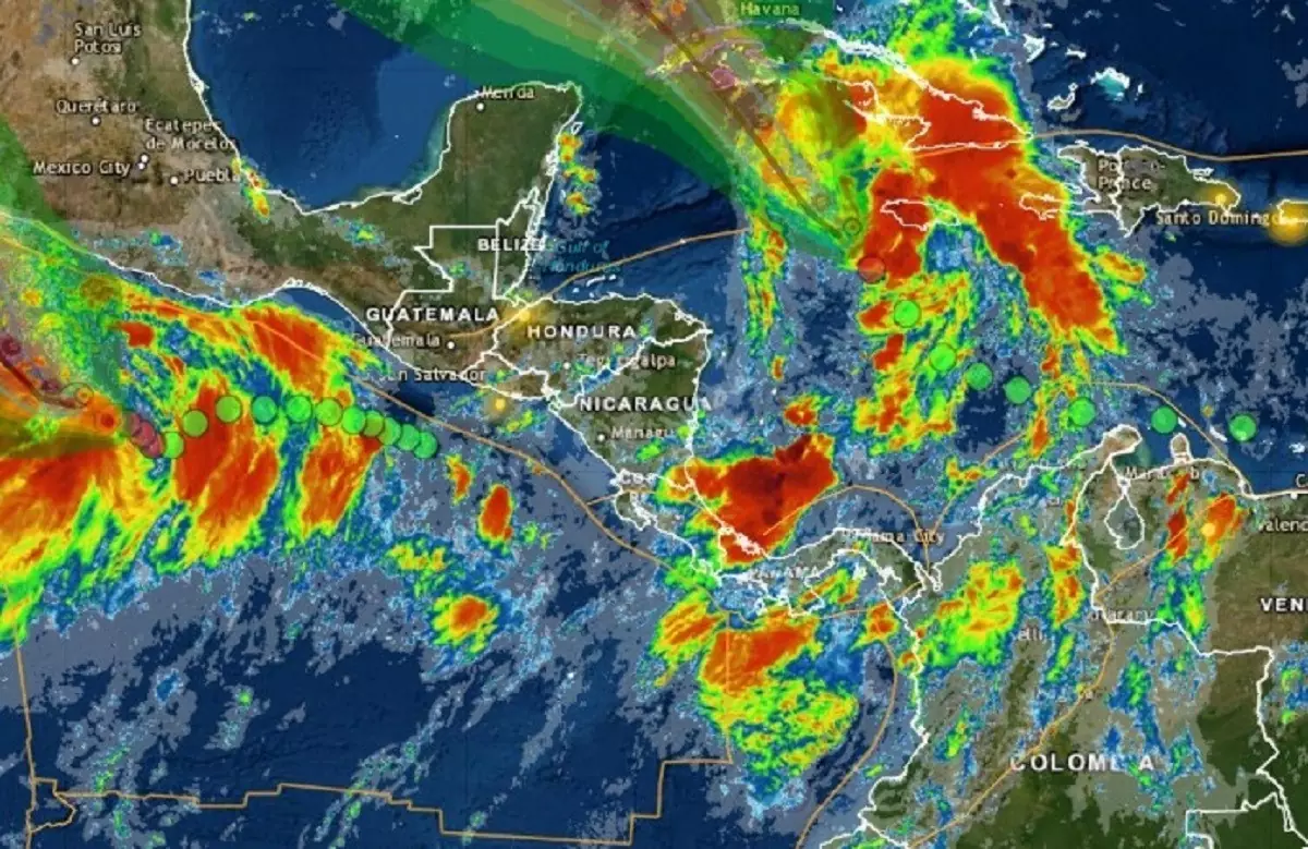 Depresión Tropical 9 no será de riesgo para Nicaragua