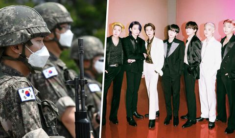 BTS cumplirá el servicio militar en su pais