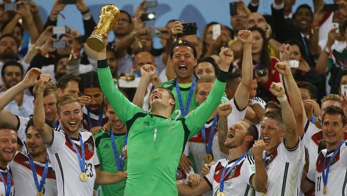 Alemania quiere volver a conquistar la copa del mundo