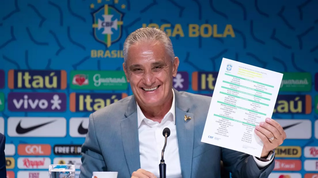 Brasil presenta su lista definitiva para Qatar 2022