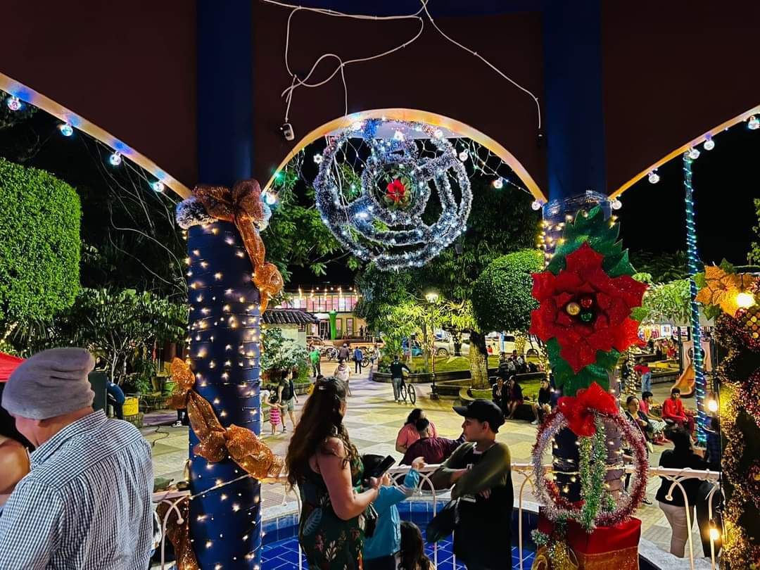 Inauguración de Arreglos y Luces Alusivos a las Festividades Navideñas