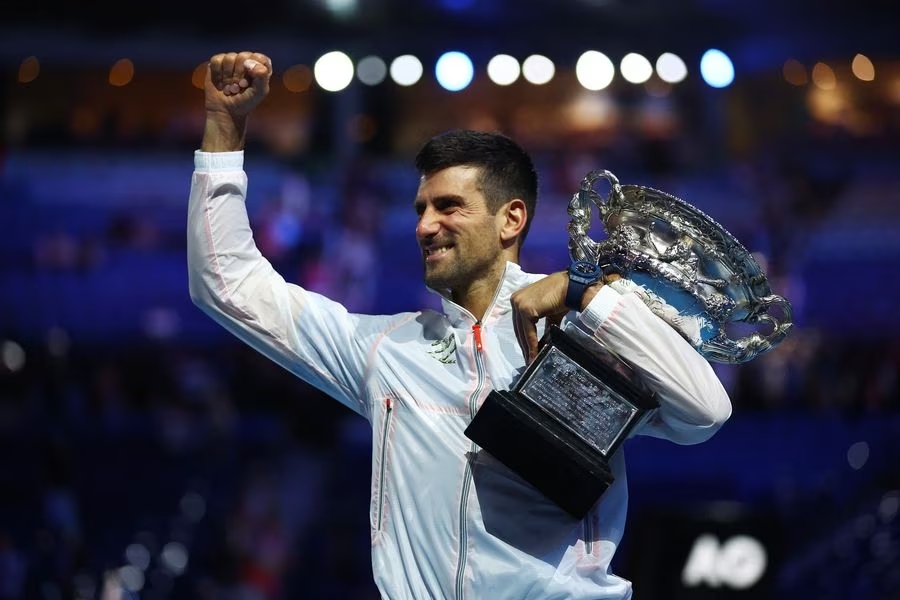 Djokovic conquista el Abierto de Australia por décima ocasión