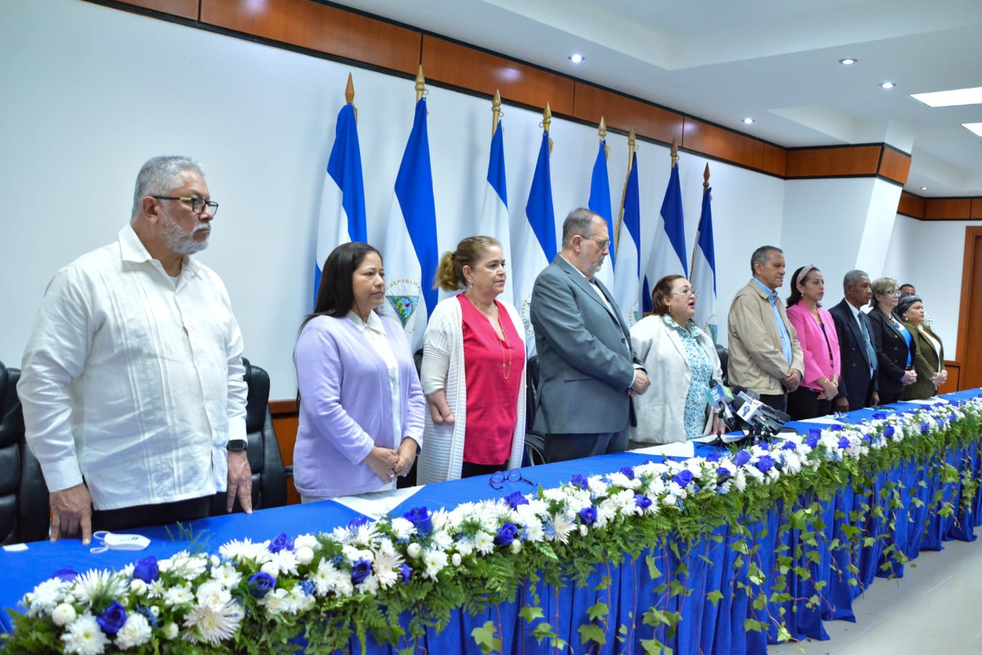 CSE juramenta a más de 6 mil servidores públicos en Nicaragua  