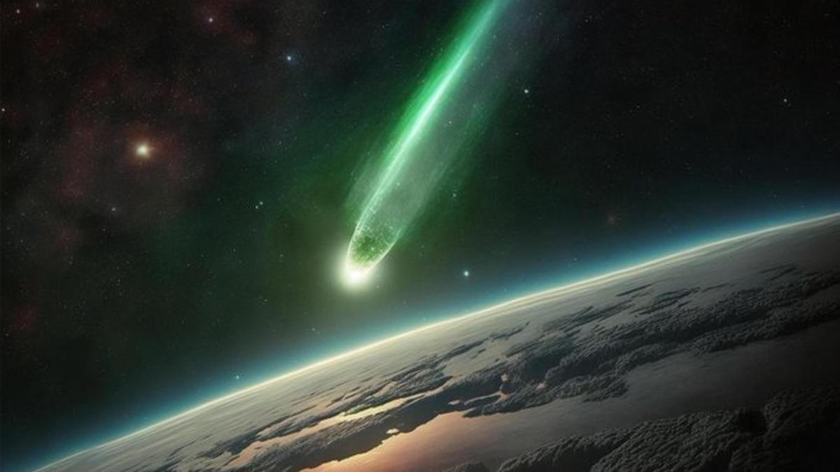 Cometa verde y Marte pasarán por un lado de la Tierra