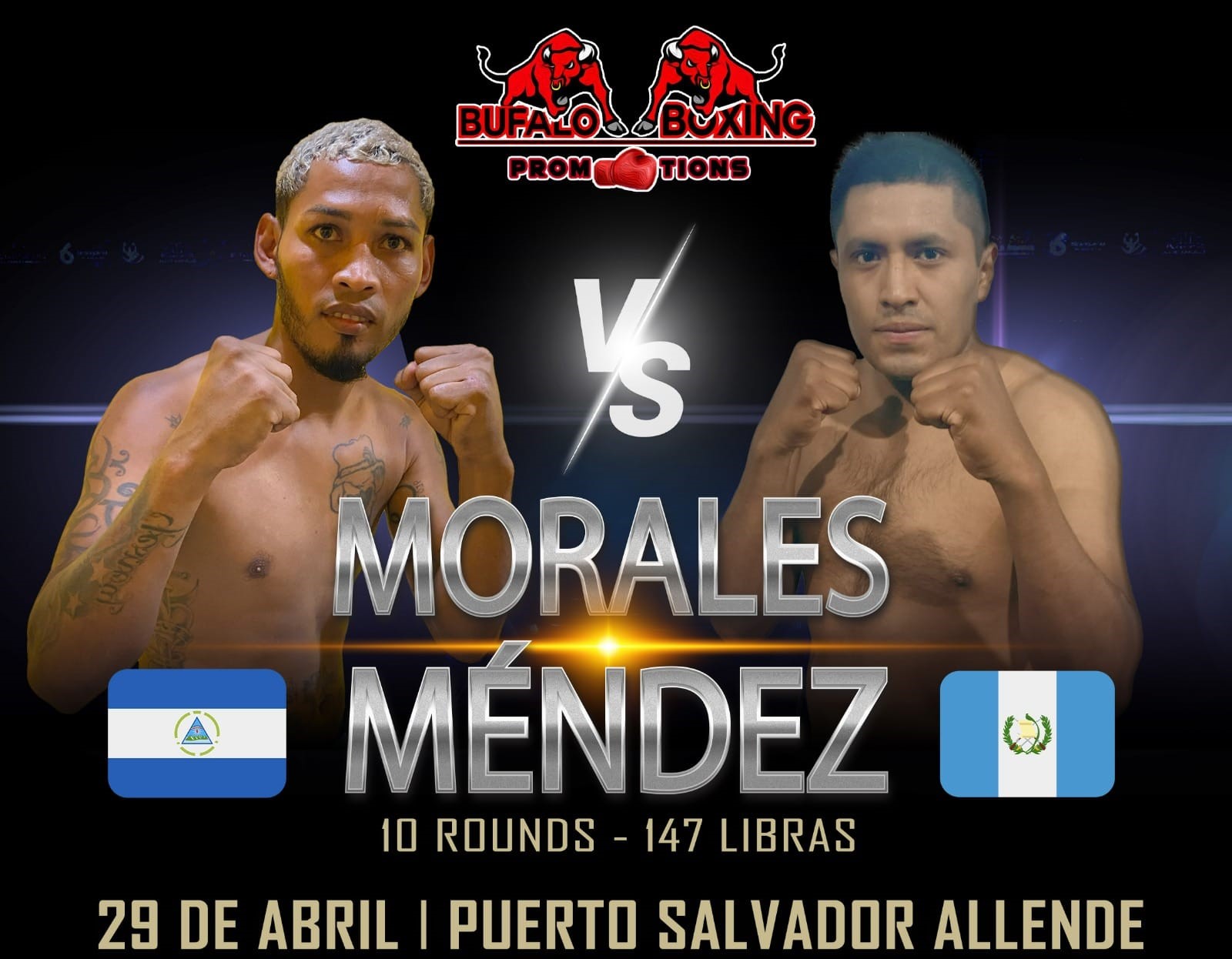 Fin de semana de boxeo en el Puerto Salvador Allende