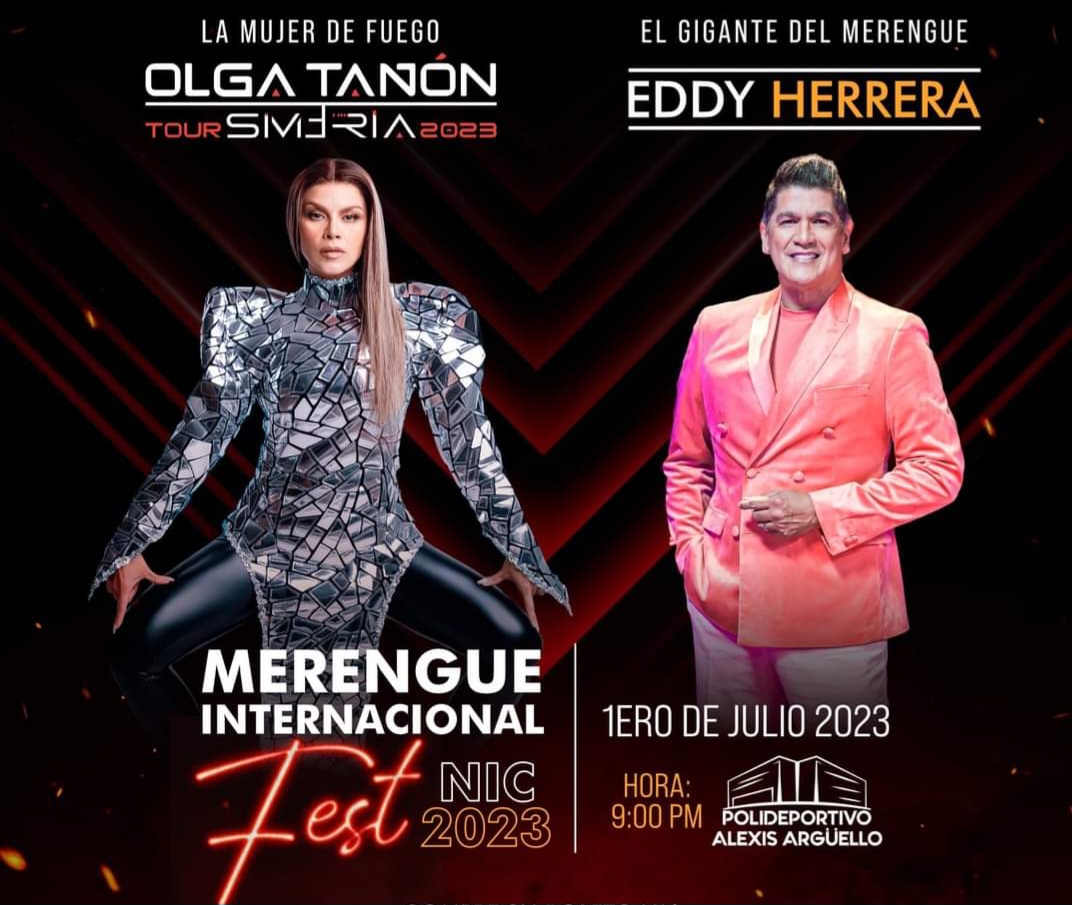 Se apróxima el Festival del Merengue con Olga Tañon y Eddy Herrera