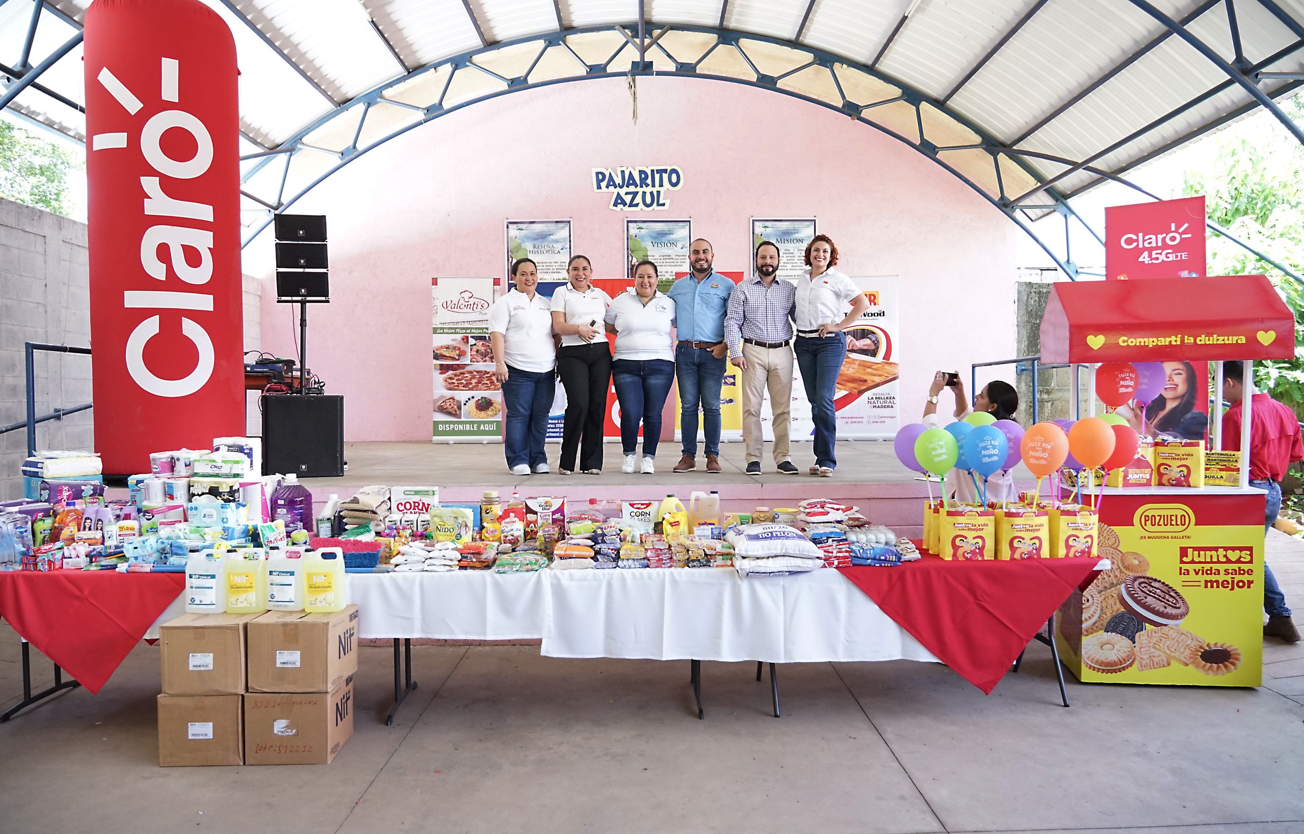Empresas nicaragüenses se unen en apoyo al Hogar Pajarito Azul