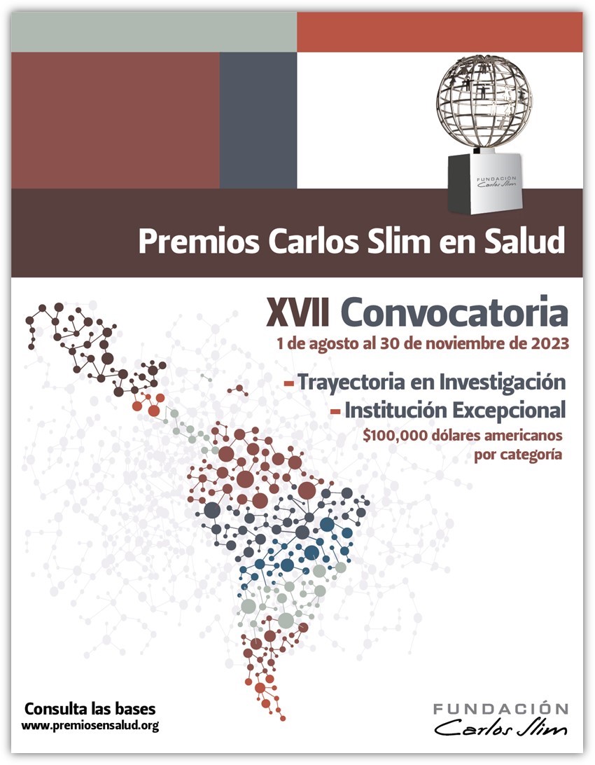Inicia la Convocatoria para los Prestigiosos Premios Carlos Slim en Salud 2023