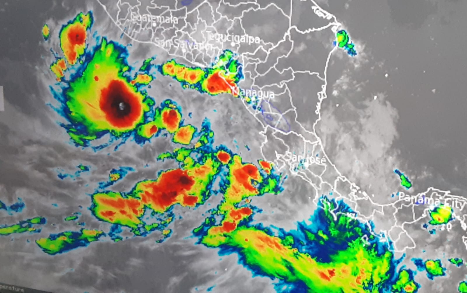 Territorio nicaragüense en alerta amarilla por tormenta Pilar