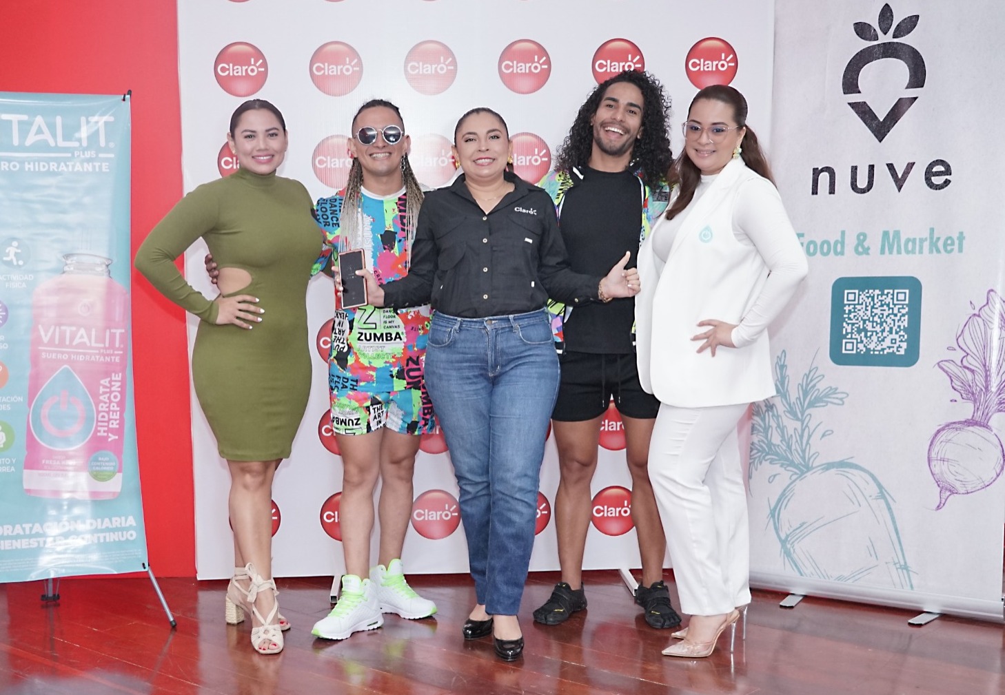 Claro Nicaragua en el Zumba Fest Internacional, Promoviendo Salud y Bienestar