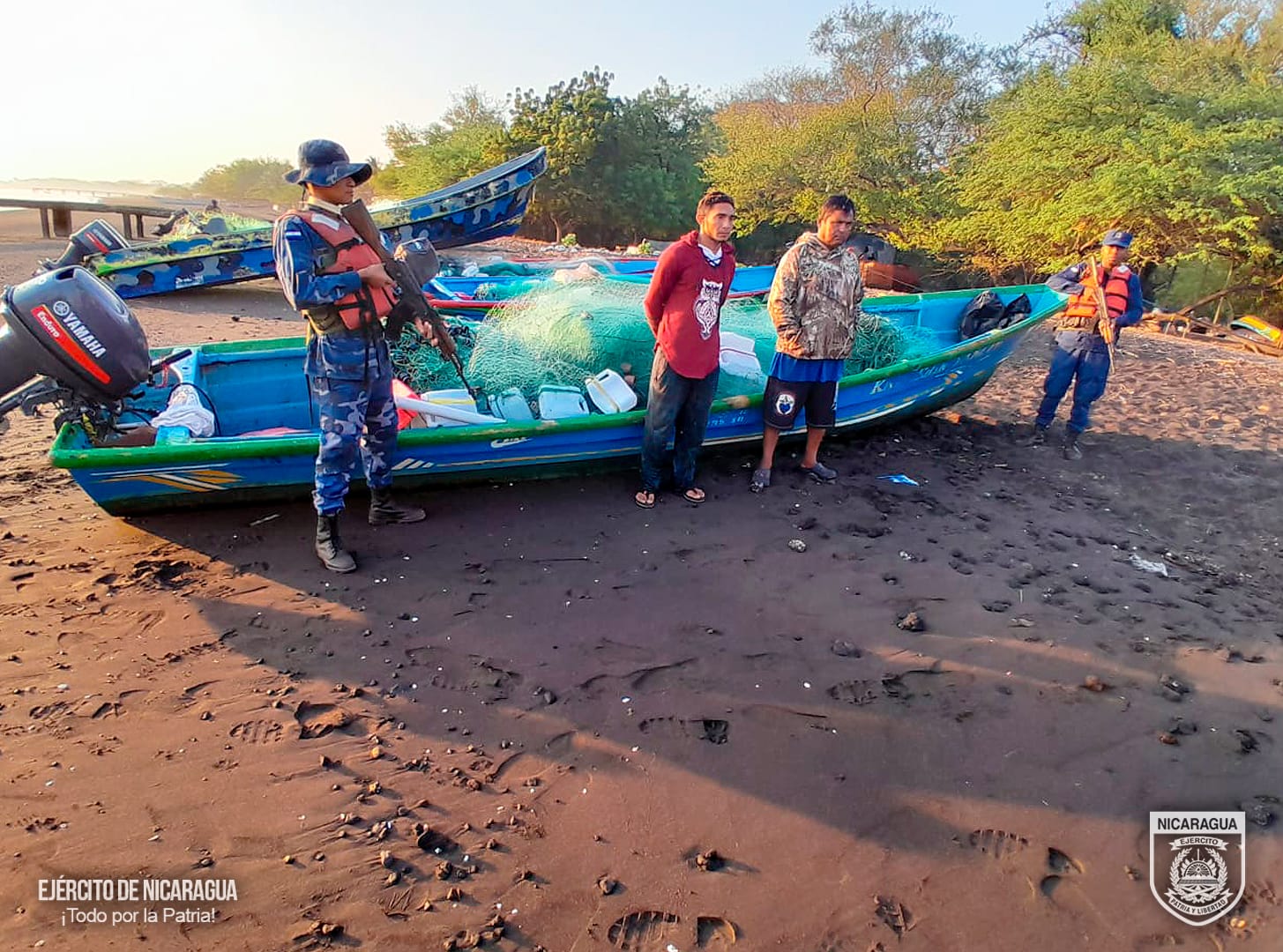 Nicaragua retiene embarcaciones hondureñas por pesca ilegal en aguas territoriales
