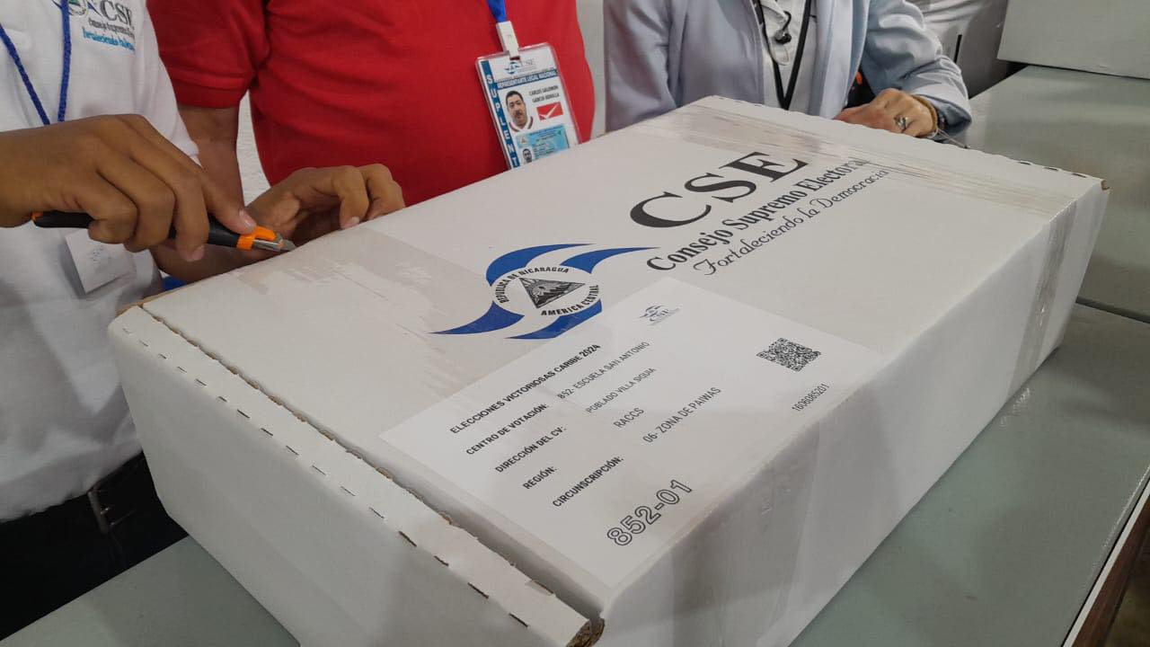 Inicia la distribución de maletas electorales para las Elecciones en la Costa Caribe