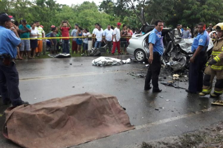 Accidentes de tránsito, principal causa de muertes violentas en Nicaragua