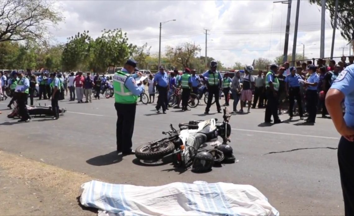 Motociclistas lideran mortalidad en accidentes de tránsito en Nicaragua