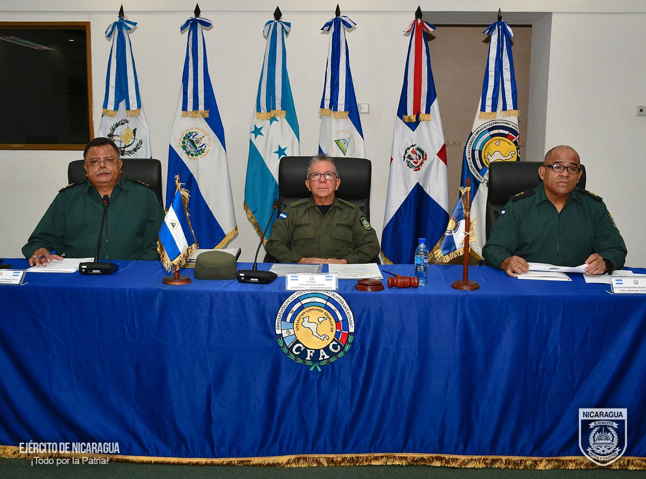 Ejército de Nicaragua realiza actividad como parte de los esfuerzos de integración militar regional