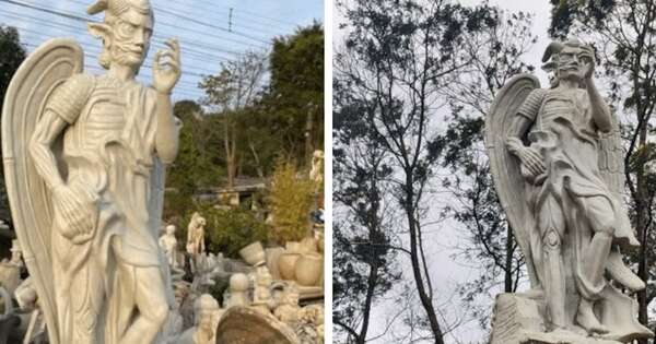 Estatua de Lucifer desata polémica en Brasil