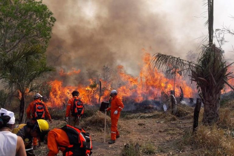 Incendios forestales agravan la situación en Bolivia