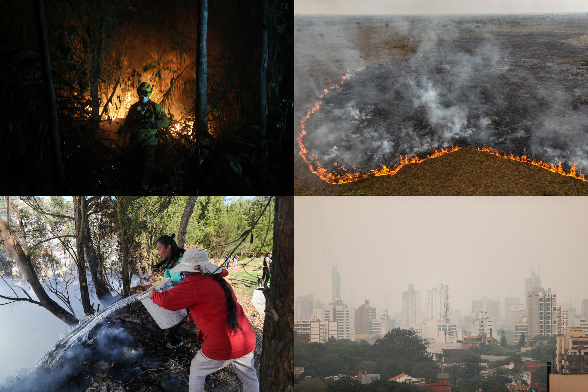 Incendios en Bolivia arrasan más de 10 millones de hectáreas