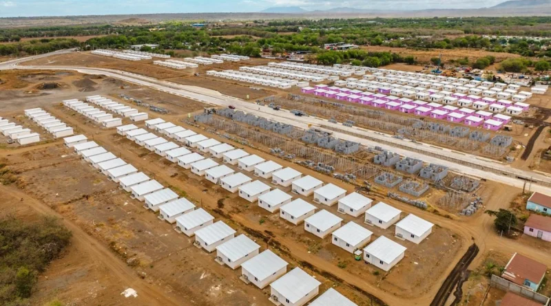 La urbanización Residencial Las Madres en Managua presenta un 75% de avance y contempla la construcción de 575 viviendas con servicios básicos.