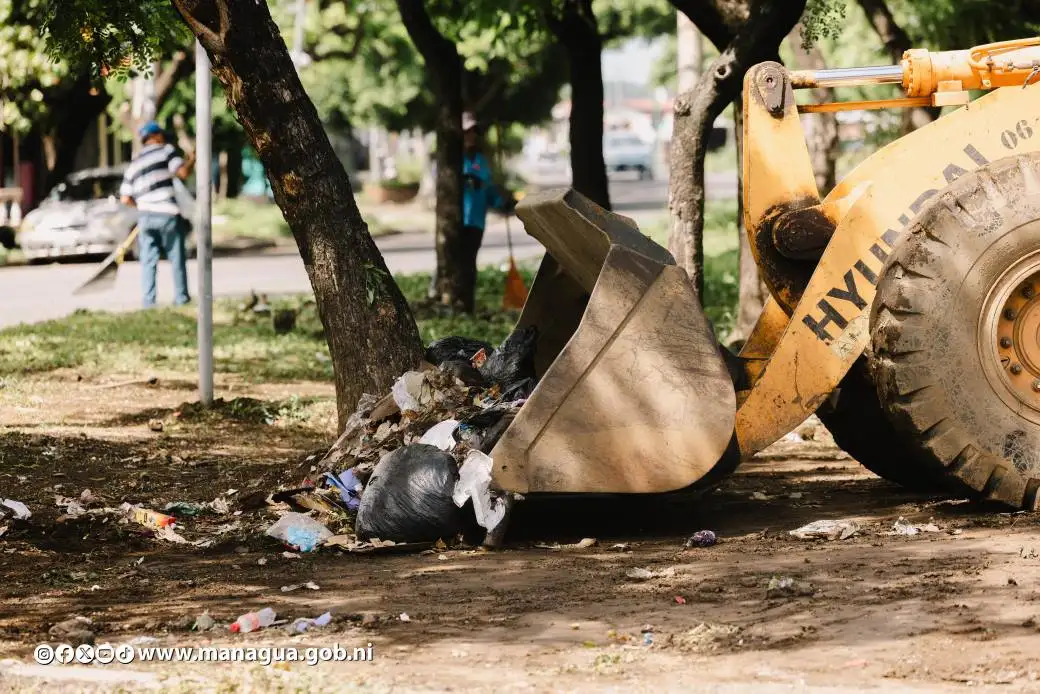 Managua anuncia sitios autorizados para botar basura
